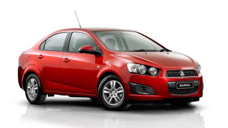 2012 HOLDEN BARINA 4D SEDAN