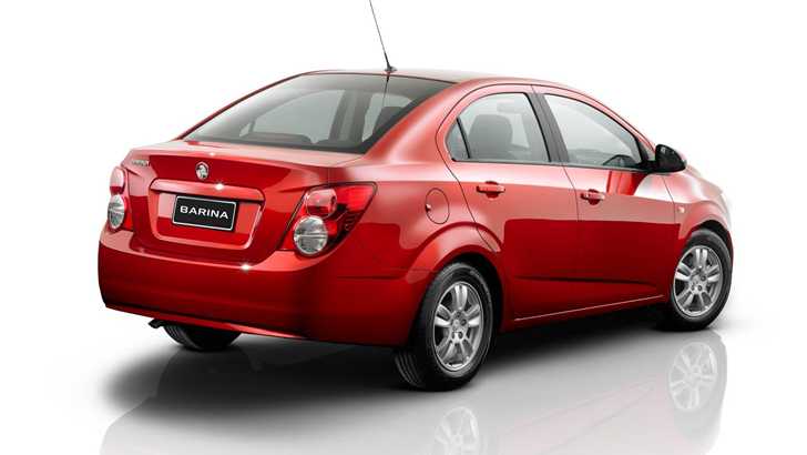 2012 HOLDEN BARINA 4D SEDAN